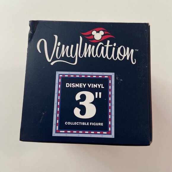 Disney Cruise Line Vinylmation Mickey Mouse Captain Figure Collectible In Origin - Picture 7 of 8
